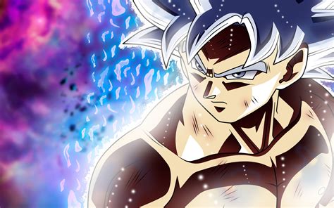 I originally wanted to make this version with kaioken but i can't find a good image to use so i added the ss goku from dbs instead as the filler. 2560x1600 Goku Dragon Ball Super Goku Migatte No Gokui ...