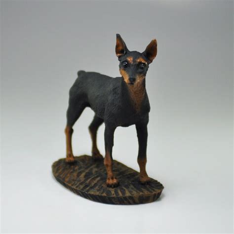 Mini Pinscher Dog Statue Etsy