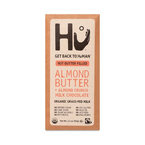 Hu Milk Chocolate Bar Almond Butter Almond Crunch Thrive Market
