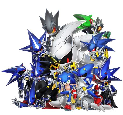 Metalic Copies By Inualet On Deviantart Metal Sonic Sonic The