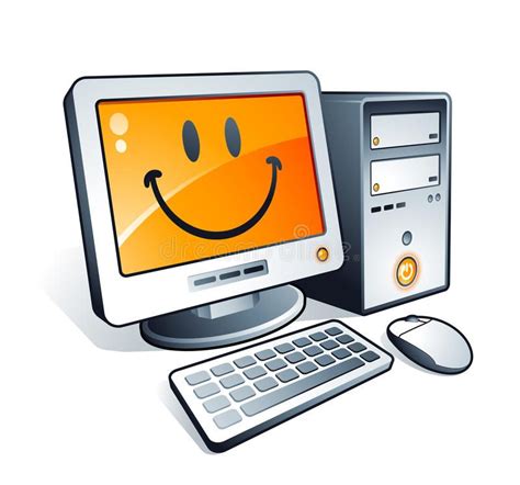 Search more hd transparent computer clipart image on kindpng. Happy computer. Happy desktop computer clipart ...