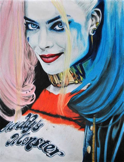 Harley Quinn Drawing By Teresa Warren Saatchi Art