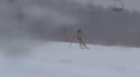 Jaw Dropping But I M Skiing With Naked Women Was