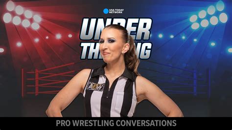 Aubrey Edwards On Being An Aew Referee Aew Heels And Aew Community And