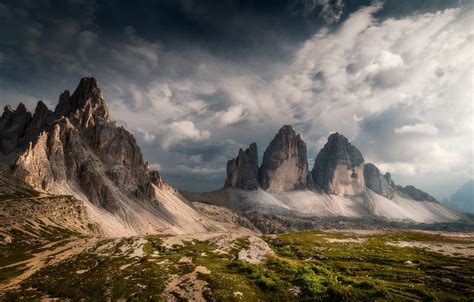 Wallpaper Mountains Italy The Dolomites Images For Desktop Section