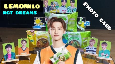 Unboxing Lemonilo Spesial Nct Dreams Edition Photo Card Nct Dreams Youtube