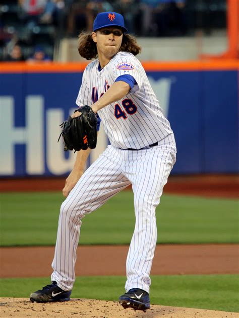Degrom appeared to frown after three pitches to eric sogard. File:Jacob deGrom on May 6, 2015.jpg - Wikimedia Commons