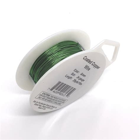 Gauge Round Green Coloured Copper Wire Metres