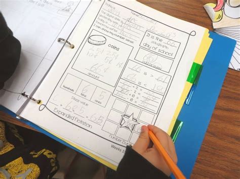 First Grade Wow Math Notebooking Brilliant With Free Downloads