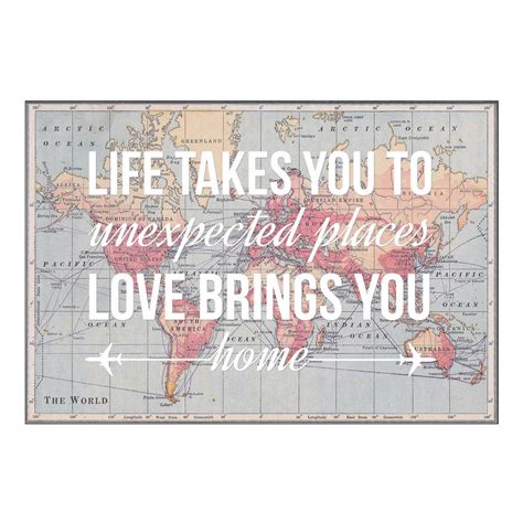 If it's truth you're looking for, dr. 'life Takes You' Personalised Map Print By Of Life ...