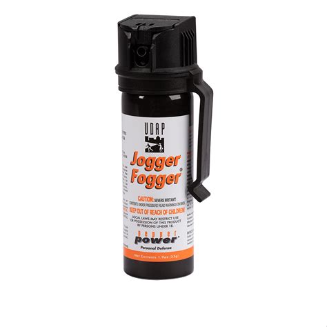 Jck Jogger Fogger W Clip And Keychain Pepper Spray Combo Udap Pepper