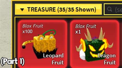 Blox Fruits Getting Leopard Fruits Part Youtube