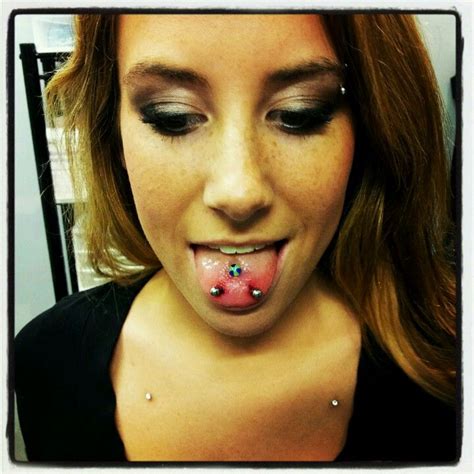 Here is the complete guideline to make your life easy. Surface Tongue Piercing (snake eyes) | Piercings by John ...