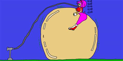 Request Amy Rose Water Inflation By Ant D On Deviantart