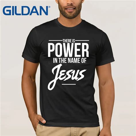 Christian Place Faith In Jesus Christ T Shirt Short Sleeves Cotton T