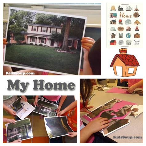 Home Is Where The Heart Is All About Me Lesson Plan Kidssoup