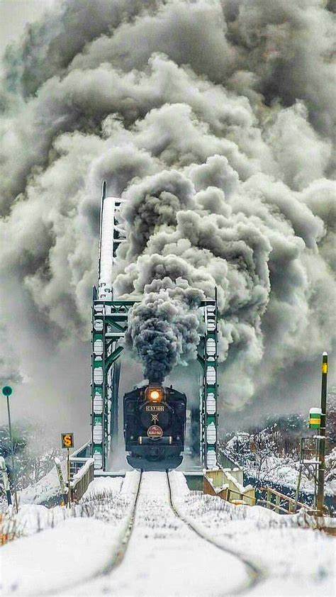 Train Smoke Steam Hd Phone Wallpaper Peakpx