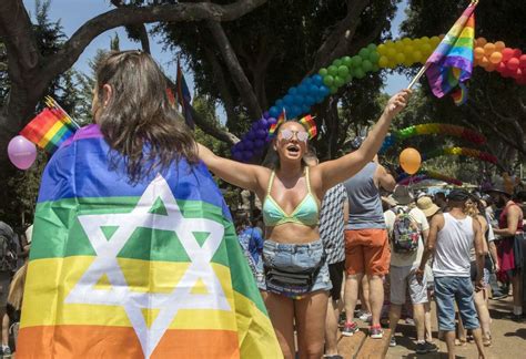 Gay Pride Parade In Tel Aviv Israel What Gay Pride Looks Like In The