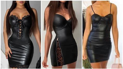 latest ideas leather bodycon dresses amazing style for 2022 youtube
