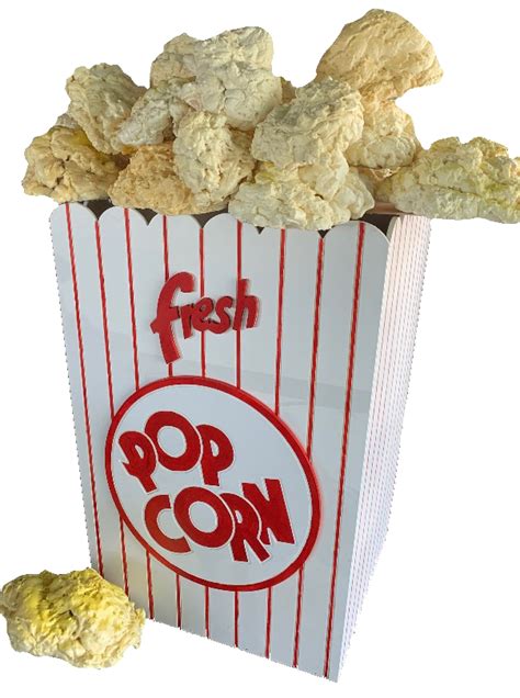 Giant Popcorn Box Prop Set Wrealistic Giant Popcorn Props La