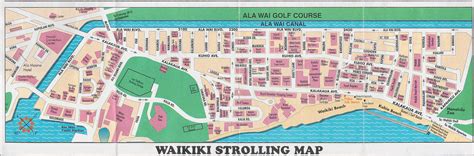Printable Map Of Waikiki Portal Tutorials