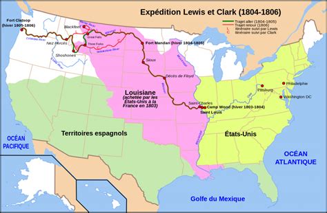 Printable Lewis And Clark Map Printable Map Of The United States