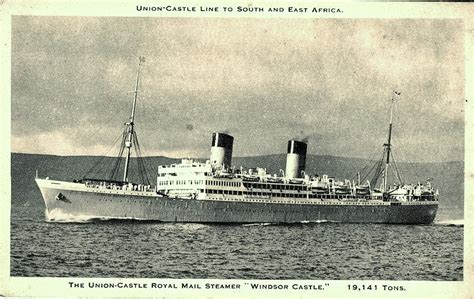 Ocean Superliners Rms Windsor Castlein 1937 The Ships Appearance