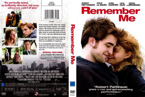 Remember Me Movie Dvd Scanned Covers Remember Me English F Dvd