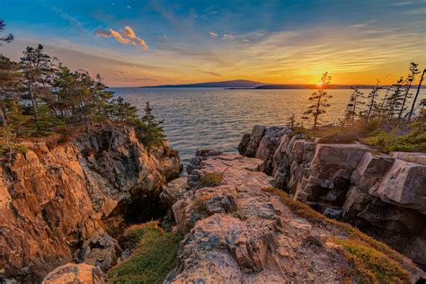 Sunset At One Of My Favorite Spots In Acadia National Park 2700×1802