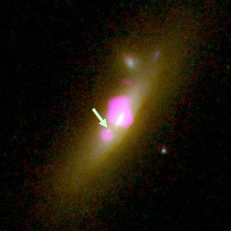 Galaxy Has Two Black Holes One Is Naked The Columbian
