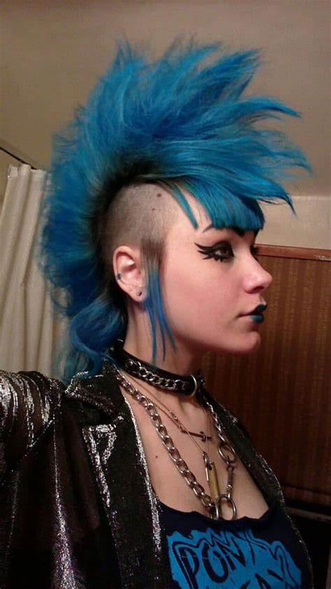 Punk hair style is almost in existence from … continue reading 21 cyberpunk haircuts for. 40 HQ Photos Blue Punk Hair - stylish, punk fashion, girls ...