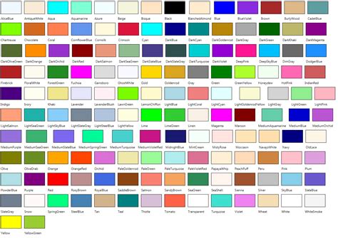 220 Using The Predefined Colors 2000 Things You Should Know About Wpf