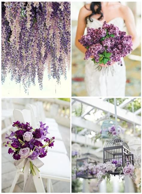 A Romantic Lavender Wedding Inspiration Palette Weddingsonline