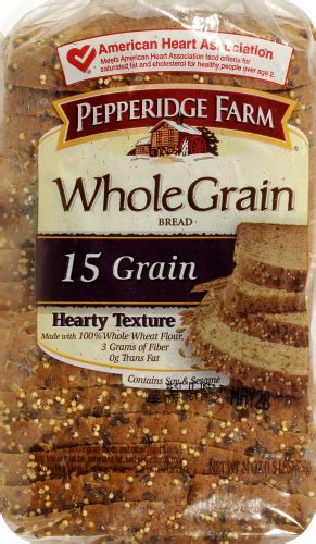 Pepperidge Farm Whole Grain 15 Grain Bread 24 Oz Ralphs
