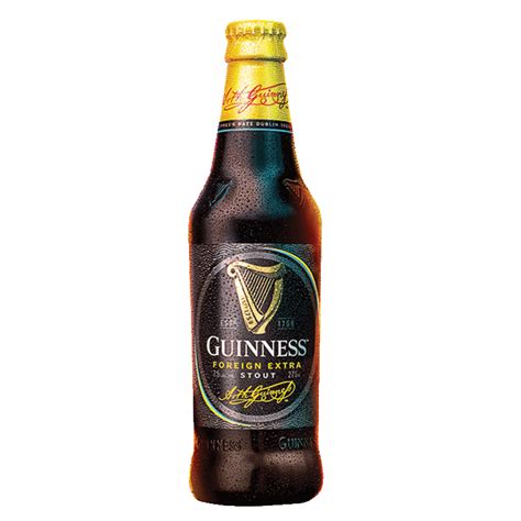 Guinness Stout Beer Small Glass Bottle