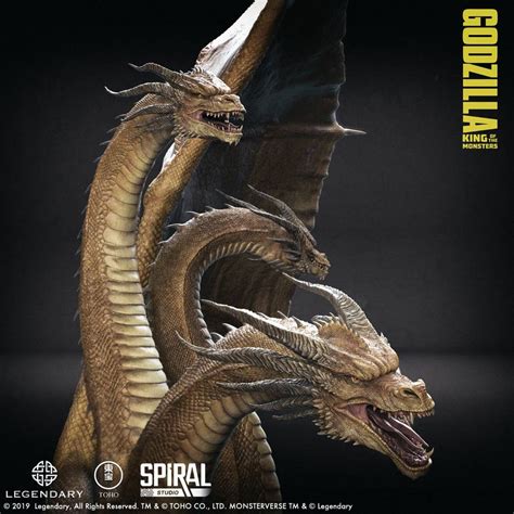 King Ghidorah Statue Teaser By Swordlord3d On Deviantart Godzilla Vs