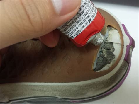 how to repair a hole on the shoe sole shoe sole repair shoe goo shoe repair