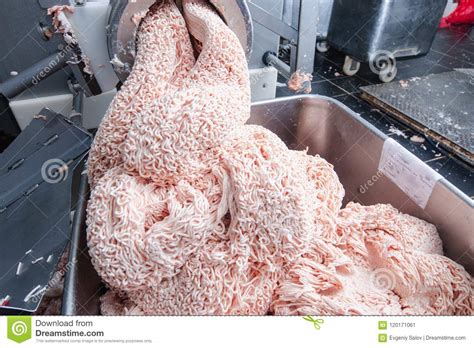 Today, the sausage manufacturing industry in the u.s. Meat Grinder. Sausage Production Line. Process Of Sausage ...