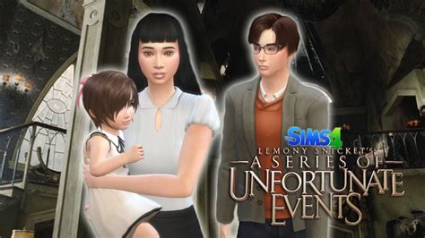 Creating The Baudelaire Children On The Sims 4 A Series Of Unfortunate