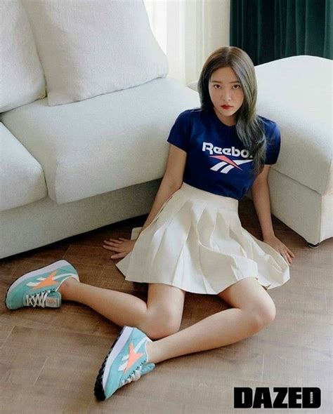 yeri x reebok for dazed may issue in 2020 red velvet photoshoot red velvet joy velvet