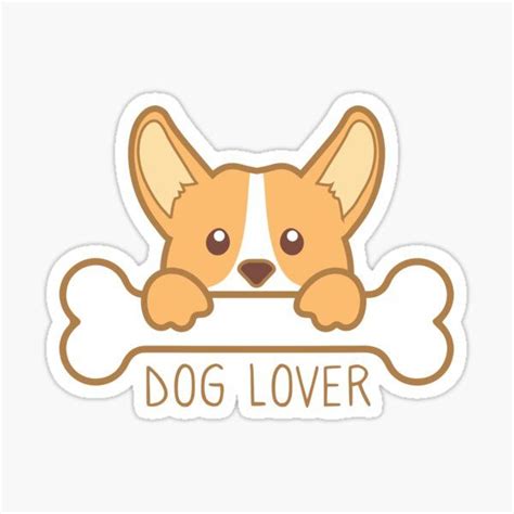Dog Lover Sticker By Lovelymix Redbubble Printable Stickers Cute
