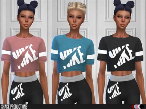 The Sims Resource Sportswear Set 84 By Shakeproductions • Sims 4 Downloads