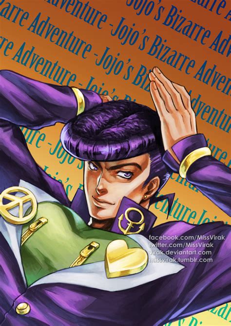 Josuke Higashikata By Virak On Deviantart