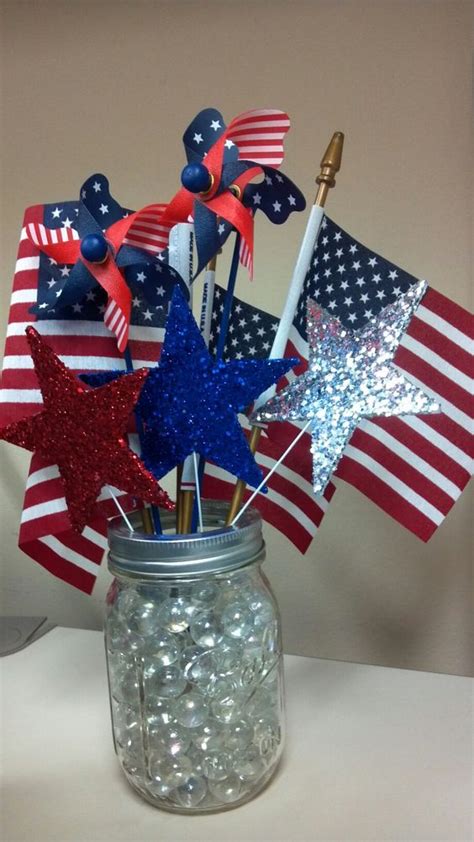 Centerpieces And Fourth Of July On Pinterest