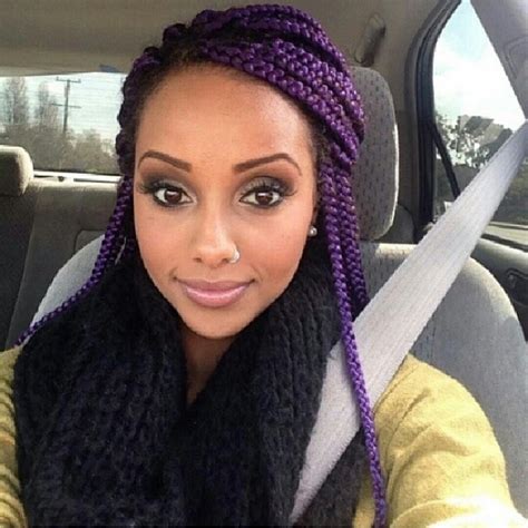 Overtone Haircare Healthy Color For Healthy Hair Purple Box Braids