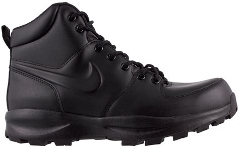 Nike Manoa Leather Mens Boots Black 454350 003 13 Dm Us