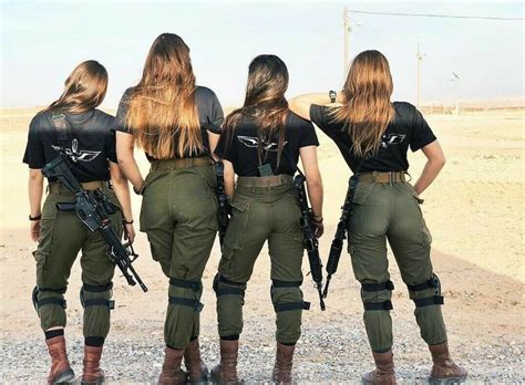 Idf Israel Defense Forces Women 🇮🇱 Military Girl Military Women Army Girl