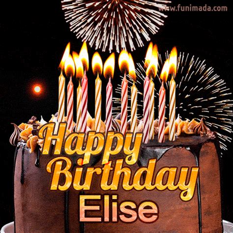 Happy Birthday Elise S