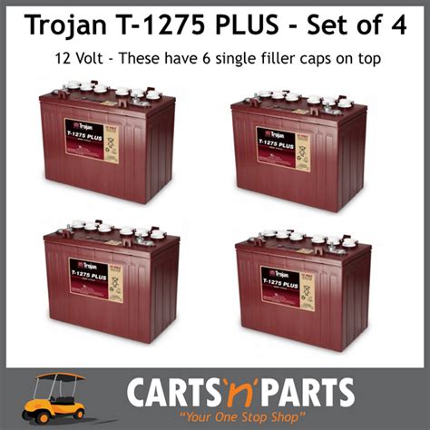 Single Trojan Battery 8 Volt Deep Cycle T 875 170ah 20hr