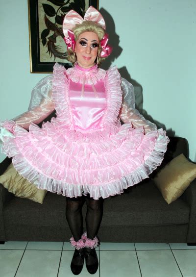 Pink Satin Sissy Dress Tumbex